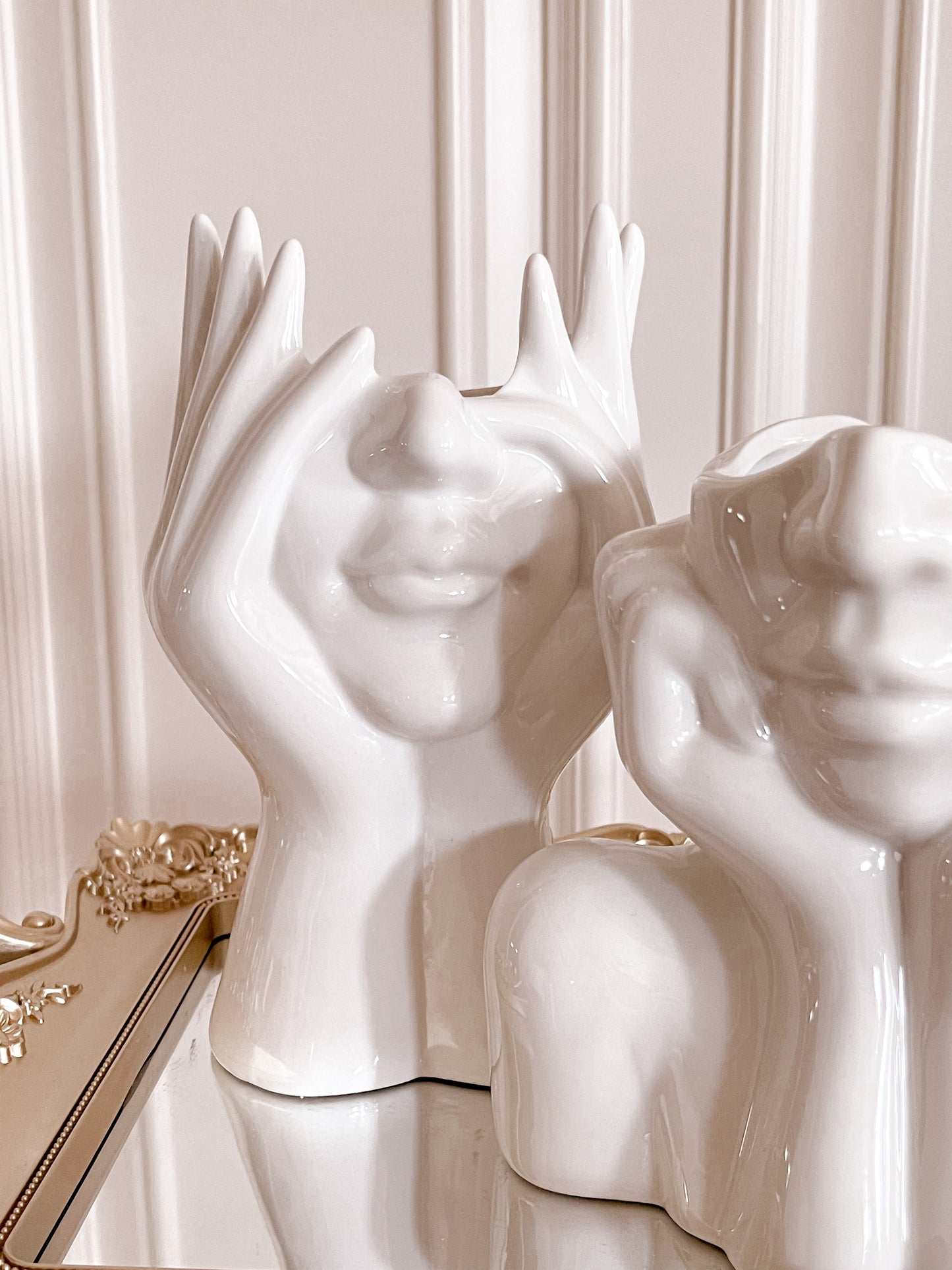 Serene Seraphina Ceramic Vase Set of 2