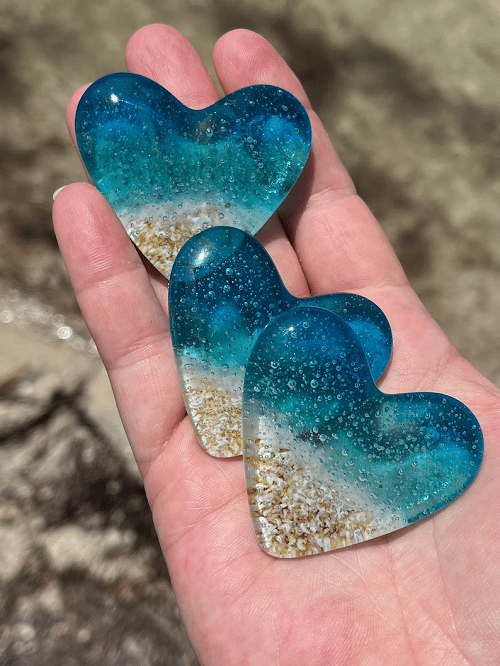 🔥LAST DAY 49% OFF - 🎁Glass Beach Pocket Heart