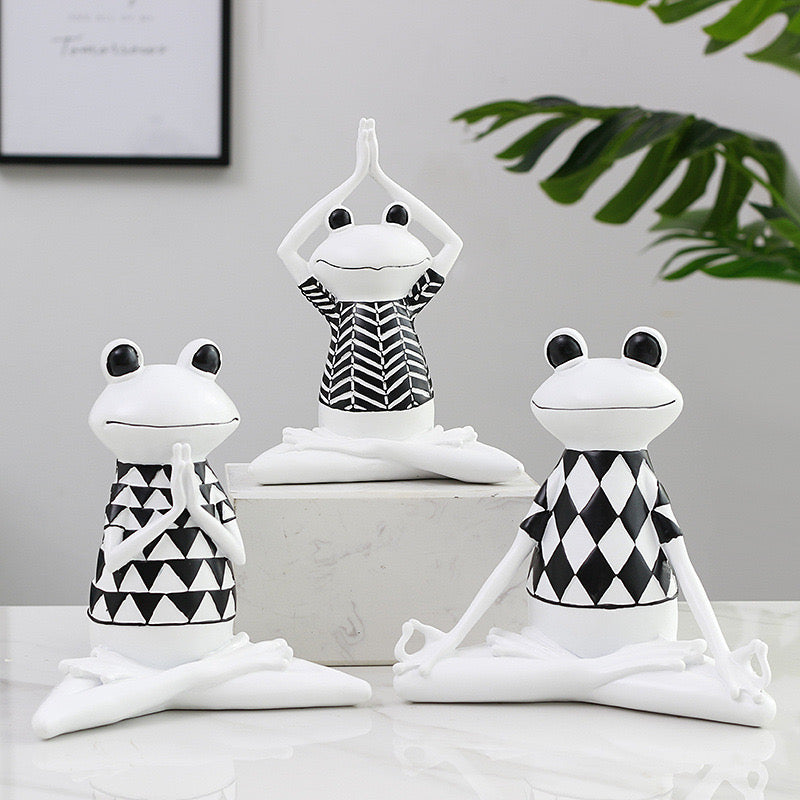Zen Meditation Frogs
