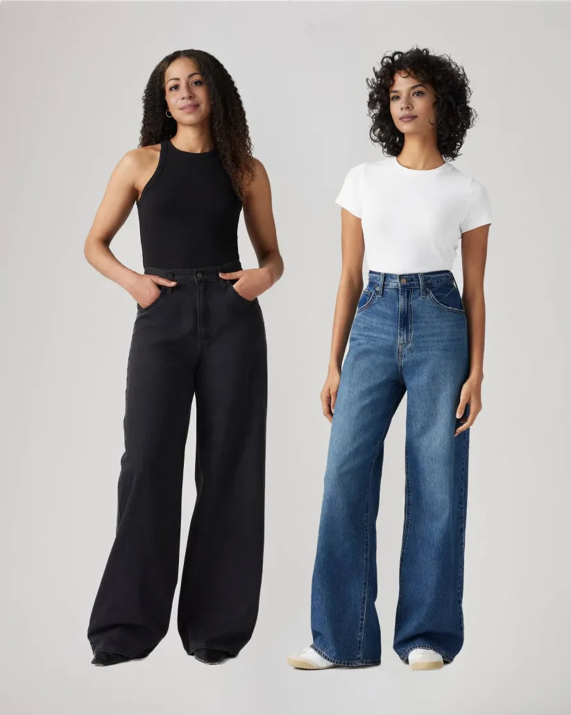 Levi Adjustable Womens Cinch Baggy Jeans (Buy 2 Free Shipping)