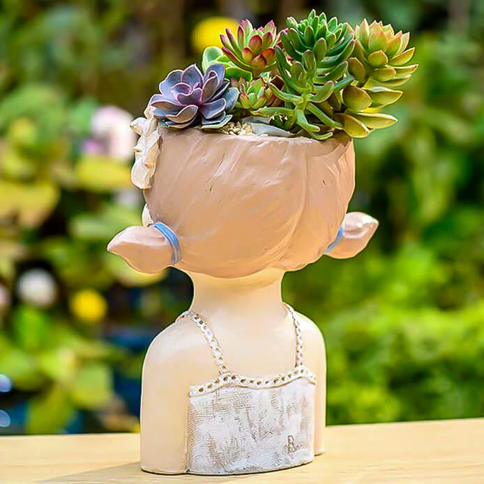 Innocence in Bloom Flower Pots