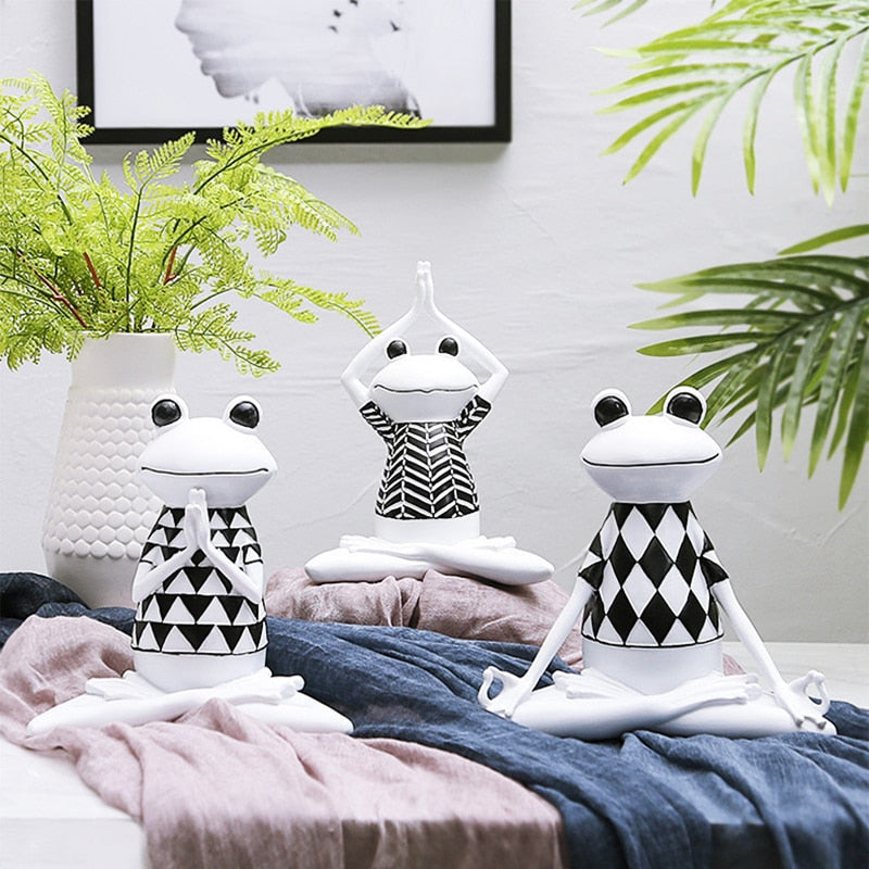 Zen Meditation Frogs