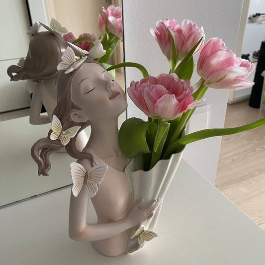 Butterfly Bliss - Flower Vase