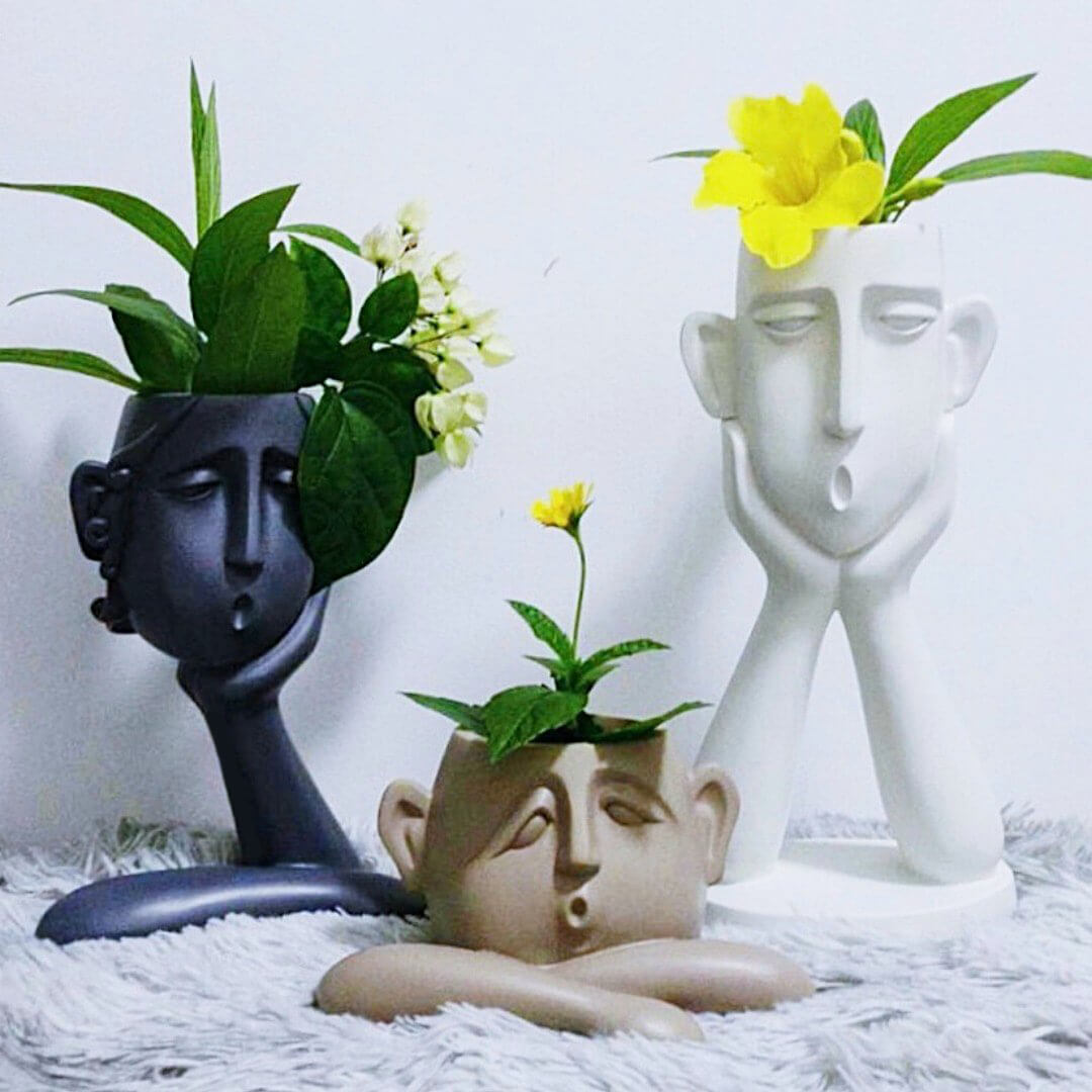 Conversational Trio Planters