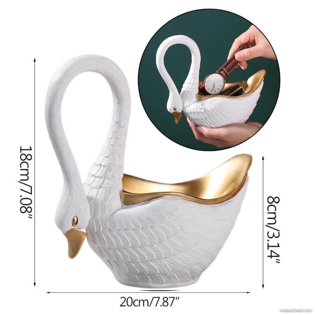Odette Sculpted Swan Catchall
