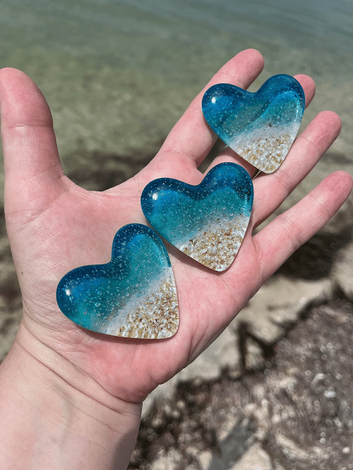 🔥LAST DAY 49% OFF - 🎁Glass Beach Pocket Heart