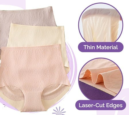 🎁2025 New Year Sale 49% OFF🔥Fresh Seamless High Waist Hip Lifting Tummy Control Panties
