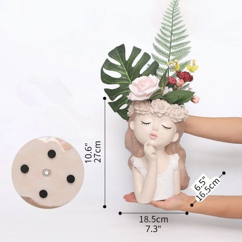 Innocence in Bloom Flower Pots