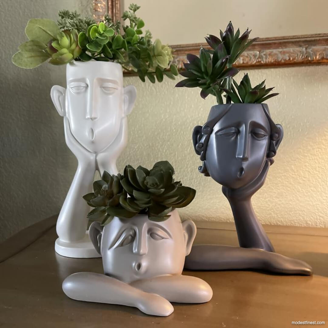 Conversational Trio Planters