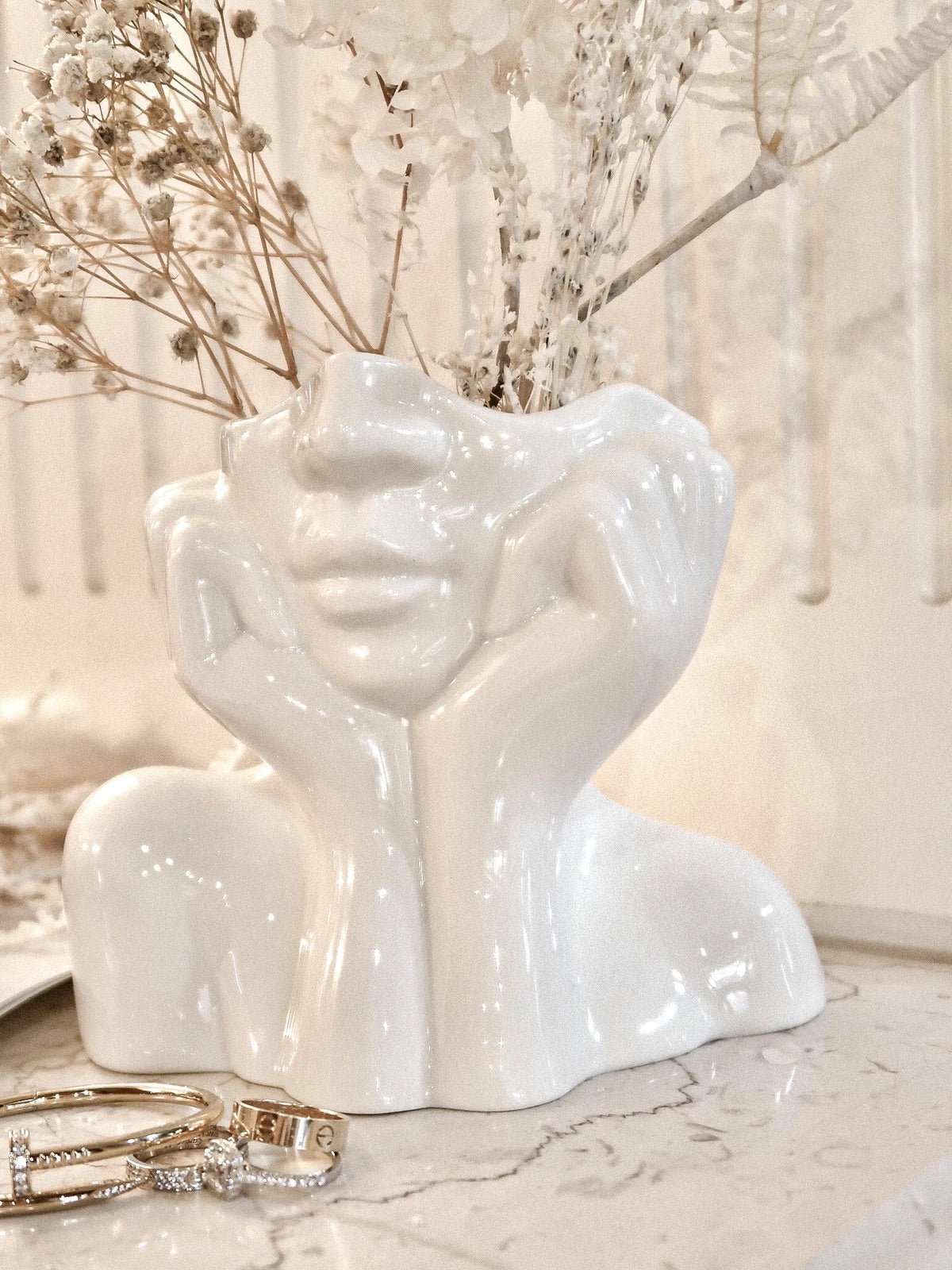 Serene Seraphina Ceramic Vase Set of 2