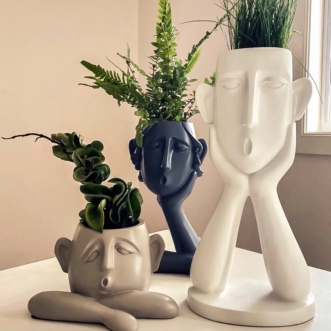 Conversational Trio Planters